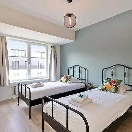 Spacious Apt Near The Beach In The Heart Of The Lively City Center Appartement Ostende